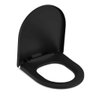 Assento Sanitário Termofixo Soft Close Smart/slim Matte Black Celite - 2