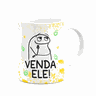 Caneca Flork Amigos - Amigo que Vale Ouro! Branca - 2
