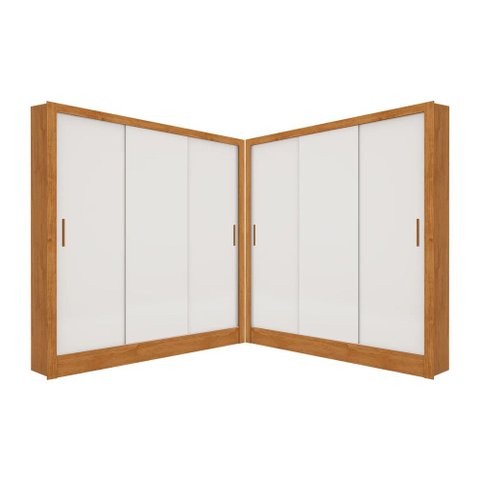 Closet Casal Duplo Dubai 06 Portas 06 Gavetas Carioca Móveis
