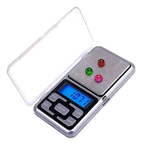 Mini Balança Portátil Pocket Scale Eletrônica até 500g Versão MH-500 Series de Alta Precisão - 9