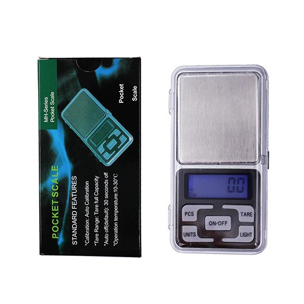 Mini Balança Portátil Pocket Scale Eletrônica até 500g Versão MH-500 Series de Alta Precisão - 10