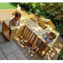 Ver imagem 1 de Túnel Circuito Pikler Cubos Madeira Pinus