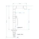 Ver imagem 6 de TORNEIRA DESIGN INDUSTRIAL CLASSICA PVC REGISTRO ESFERA 3/4: PRETO