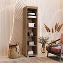 Ver imagem 3 de Armário Multiuso 1 Porta 4 Prateleiras 100% Mdf Delta Legno