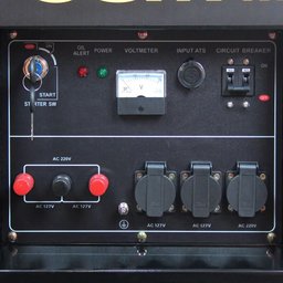 Gerador Diesel 11 Kva 20hp Monofásico 127/220v Bivolt Gmd12000e Csm - 8 Gerador Diesel 11 Kva 20hp Monofásico 127/220v Bivolt Gmd12000e Csm - 8