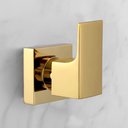 Ver imagem 3 de Kit 2 Acabamento para Chuveiro Quadrado Alavanca Dourado Brilhante Banheiro Padrão Deca