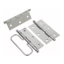 Ver imagem 4 de Porta Camarão Frisada com Fundo Primer Branco Uv C/ Ferragens 210x72 Cm-01