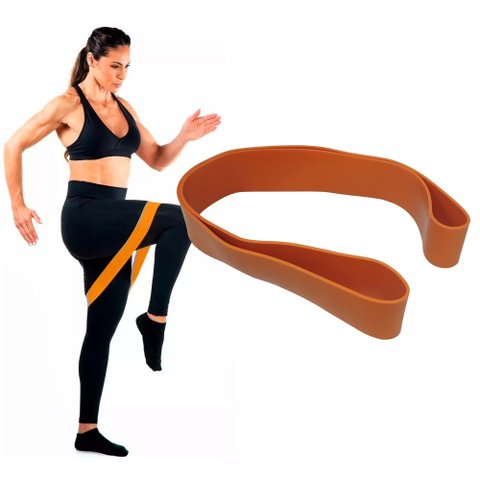 Super Band Elástico Forte Grossa Power Band Faixa Exercício Malhar Fitness Funcional Academia em Cas