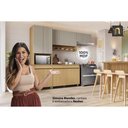 Ver imagem 2 de Módulo Cozinha Simone Mendes Armário Simone Mendes com 1 Porta Basculante 80cm Carvalho Cinza