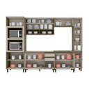 Ver imagem 4 de Cozinha Modulada Completa Connect 8 Peças (2 Armários + 2 Balcões + 2 Paneleiros + 2 Complementos) C