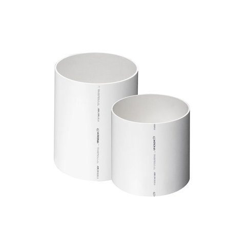 Prolongamento Pvc para Válvula de Retenção de 250mm X 20cm Krona Esgoto Branco