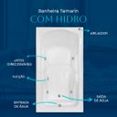 Ver imagem 4 de Banheira Retangular Tamarin com Hidro em Acrílico