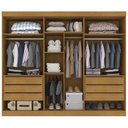 Ver imagem 4 de Guarda Roupa Gramado 6 Portas Móveis Valverde Cinamomo Off White