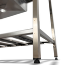 Ver imagem 7 de Pia Aço Inox Industrial 110x60x90 Cm Cuba Centralizada Nortinox