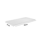 Ver imagem 2 de Tampo Balcão de Cozinha 100x51cm Branco A01 - D’Rossi