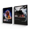 Quadro Decorativo De Volta Para Futuro Back to the Future Sala Quarto - 2