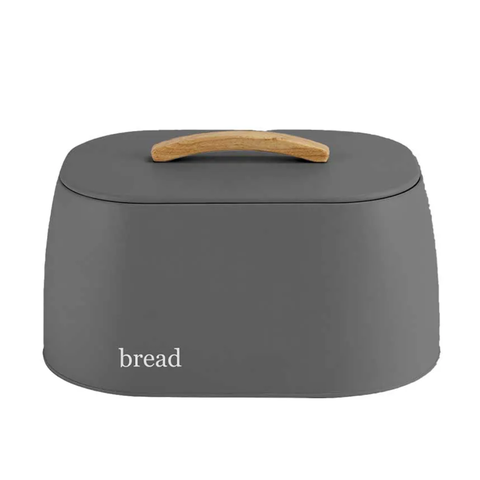 Porta Pão com Alça Cinza Escuro - ou Sense