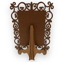 Ver imagem 6 de Kit 2 Quadro Decorativa MDF 20cm x 28cm para Sala de Estar Salmo 91 M01 Branco e Cru - Annie Decor