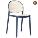 Ver imagem 2 de Cadeira Positano - Azul fratini