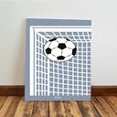 Ver imagem 7 de Kit 3 Quadro Decorativo Futebol Bola Quarto Infantil Menino 40x28cm