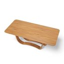 Ver imagem 3 de Mesa de Jantar Retangular de Madeira Live 180cm X 100cm Champagne