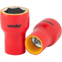 Soquete Isolado Sextavado Encaixe 1/2'' 22mm IEC60900 Vonder - 1