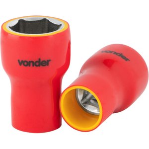 Soquete Isolado Sextavado Encaixe 1/2'' 22mm IEC60900 Vonder