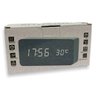 Relógio Mesa Digital Madeira Elétrico Usb Alarme Tempo Data - 4