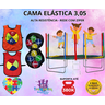 Cama Elástica Alegria Pula Pula 3,05 - 8