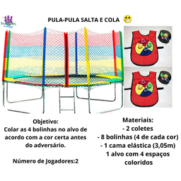 Cama Elástica Alegria Pula Pula 3,05 - 2