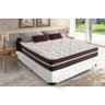 Cama Box Casal + Colchão de Molas Prime Colchões Classic Superlastic 138x188x64 Branco - 1