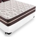 Ver imagem 2 de Cama Box Casal + Colchão de Molas Prime Colchões Classic Superlastic 138x188x64 Branco