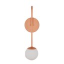 Ver imagem 3 de Arandela Luminária Royal Globo 10 Cm Moderno Cobre 012
