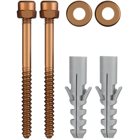 Parafuso de Fixação com Bucha 10mm Fani Cobre Fosco 130 Rv