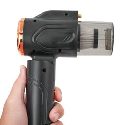 Mini Aspirador de Pó Portátil Usb Recarregável Sofá Preto - 12