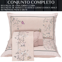 Ver imagem 6 de Lençol Super King Casal Marilyn 300 Fios Tecido Premium Toque Macio Conforto:rosa
