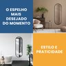 Espelho Decorativo Oval Cápsula Médio 55x160 de Parede - 6