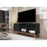 Rack para Sala Estar Malbec Wood Tv até 55 Polegadas:black - 2
