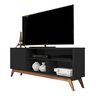Rack para Sala Estar Malbec Wood Tv até 55 Polegadas:black - 1