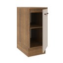 Ver imagem 5 de Balcão 35 Cm 1 Porta Rustic/crema Agata Madesa