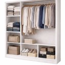 Ver imagem 7 de Guarda-Roupa Casal 3 Portas de Correr com Espelho Milano Yescasa Branco