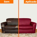 Ver imagem 4 de Adesivo Revestimento em Couro Sintético Vinho 50x137cm