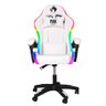 Cadeira Gamer Fox Racer Nordic Rgb Encosto Ajustavel Branca até 120kg - 2