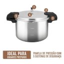 Ver imagem 5 de Panela de Pressão de Alta Capacidade Rochedo Pro 15l