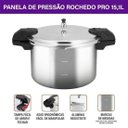 Ver imagem 6 de Panela de Pressão de Alta Capacidade Rochedo Pro 15l