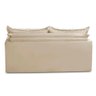 Sofá sem Caixa Retrátil e Reclinável 1,85m com Molas Luzia Suede Bege Madelina Decor - 9