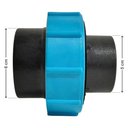 Ver imagem 3 de Kit 2 Uniões Completas 50mm para Bomba de Piscina Alta Vedação-Sodramar