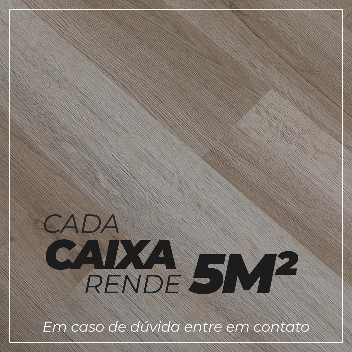 Piso Vinílico Autocolante Residencial 2mm Madeira Cinza M05 - Caixa com 5m² - 3