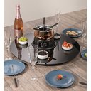 Ver imagem 2 de Centro De Mesa Giratorio Ø800Mm Preto F. Collection Vidro