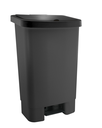 Ver imagem 1 de Lixeira com Pedal 50l Haus Preta - Design e Alta Qualidade